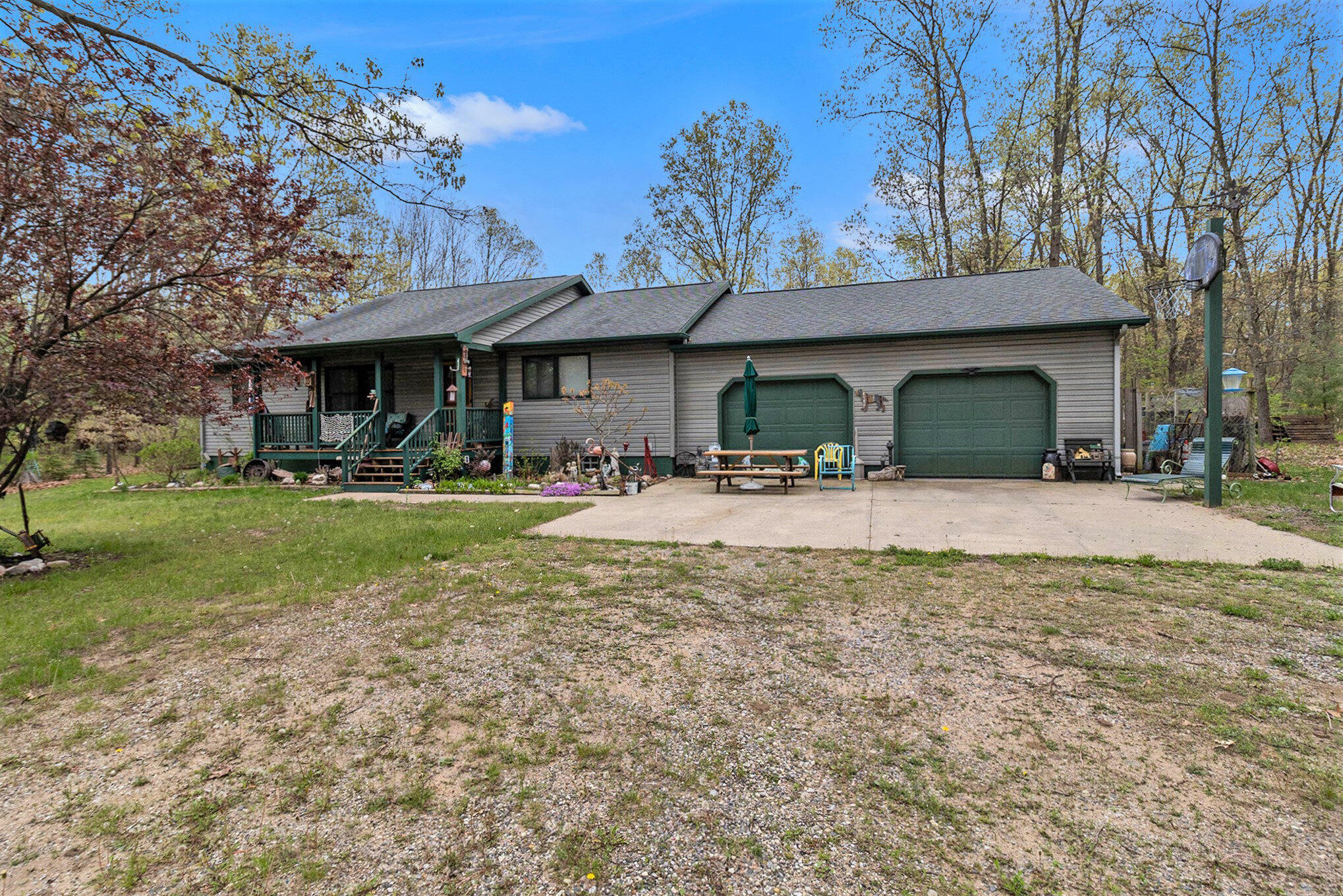 Property Photo:  6881 E Bockstanz Road  MI 49410 