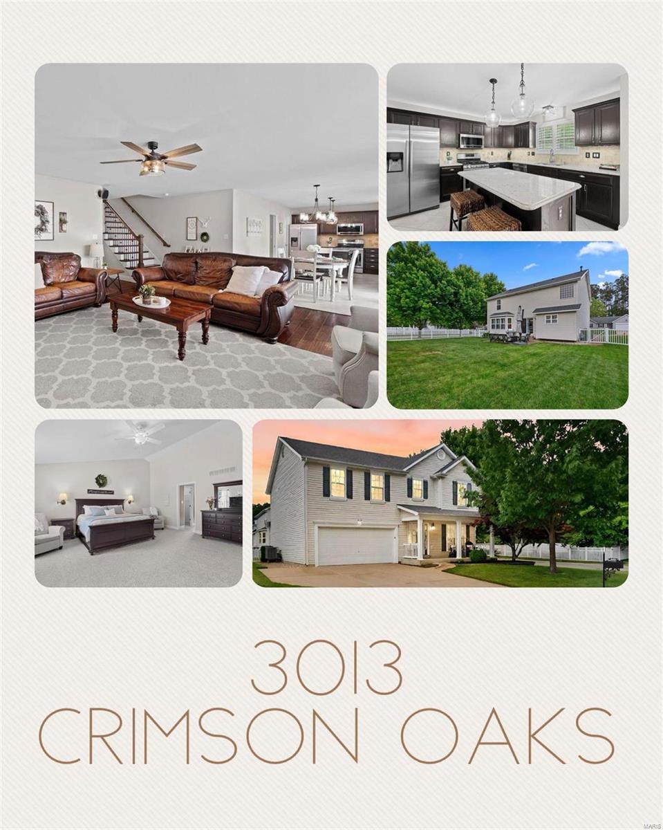 Property Photo: 3013 Crimson Oaks Drive MO 63026