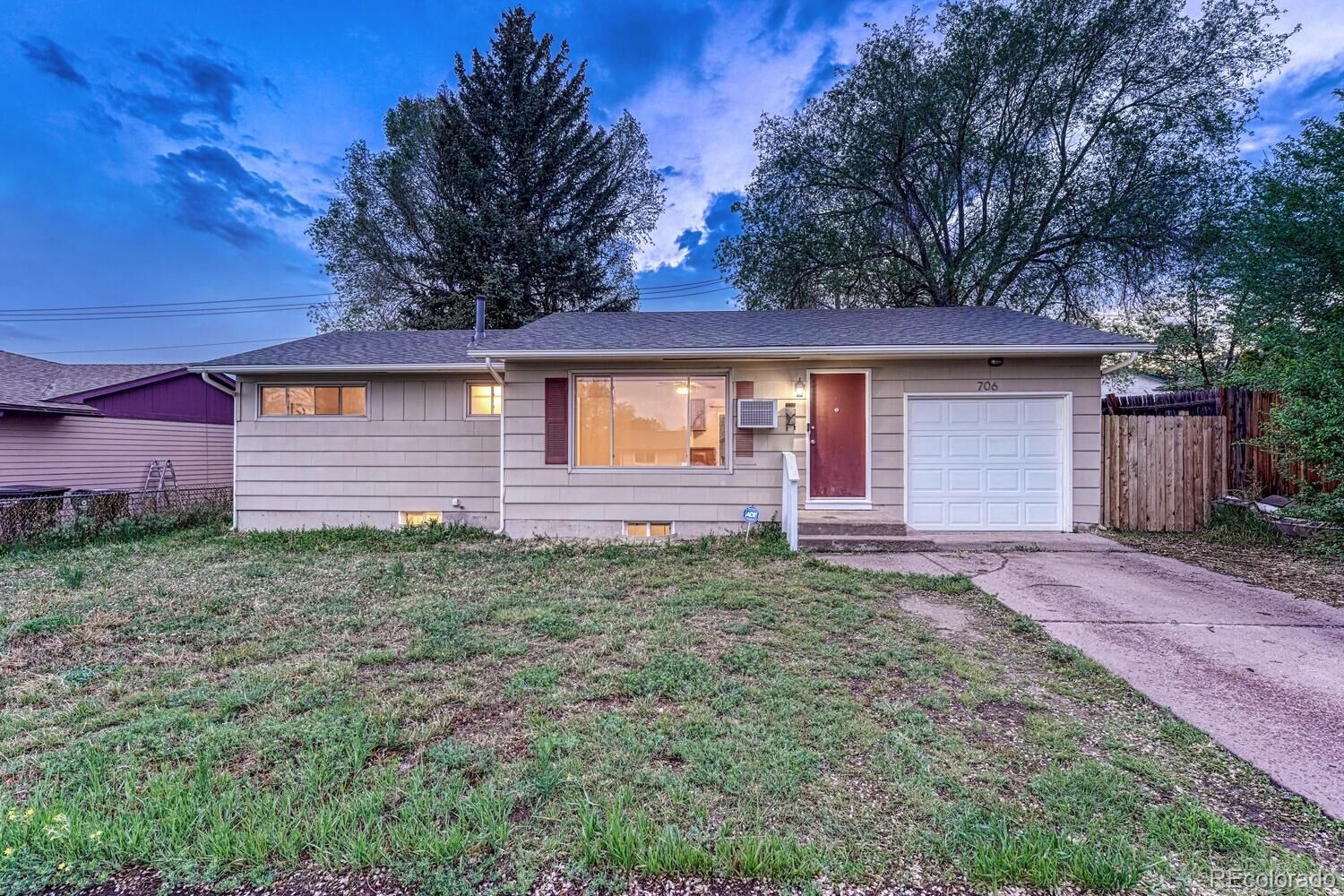 Property Photo: 706 Sequoia Drive CO 80910
