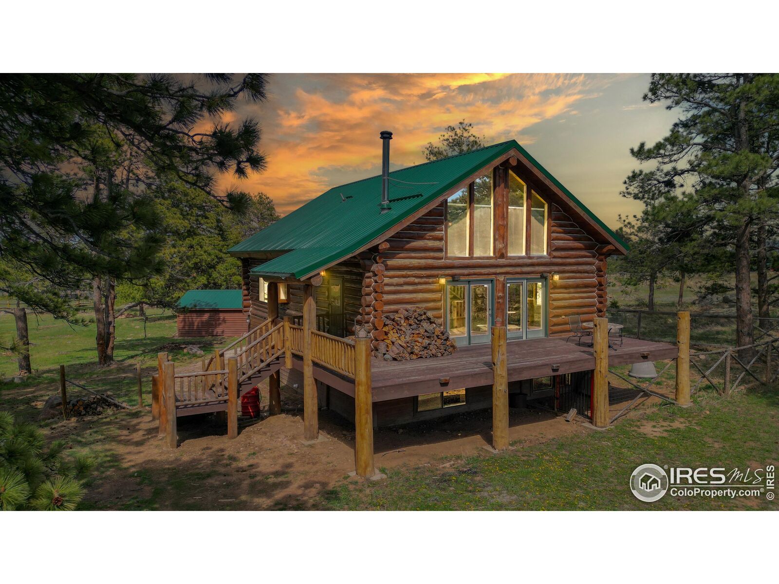 Property Photo: 121 White Slide Mountain Ct CO 80536