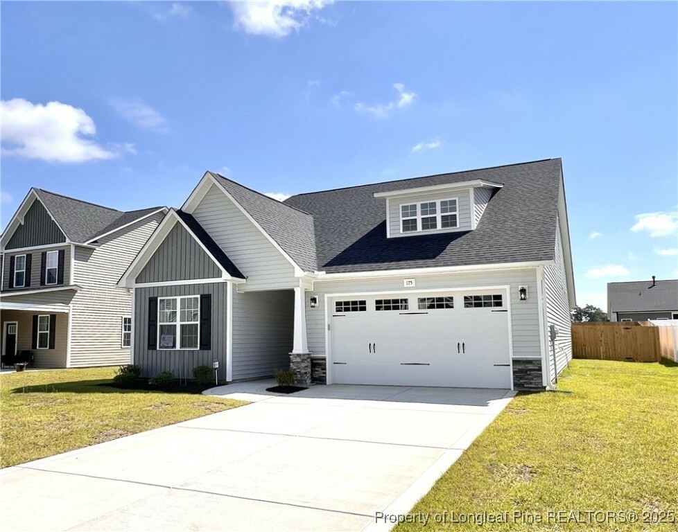 Property Photo: 175 Watercress Lane NC 28376