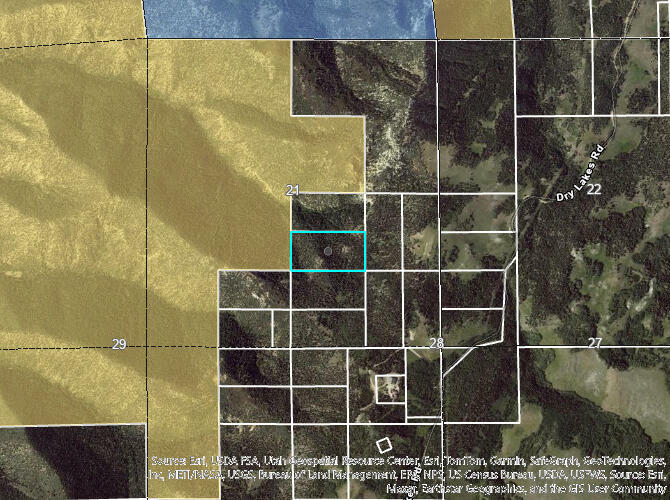 Property Photo:  20 Ac Near Dry Lakes Rd  UT 84719 