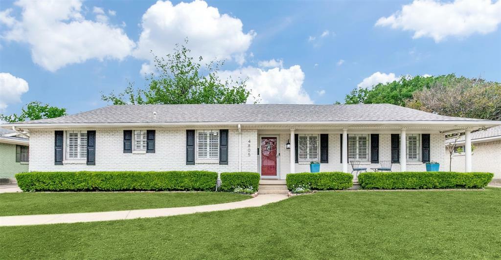 Property Photo:  4805 Creighton Drive  TX 75214 