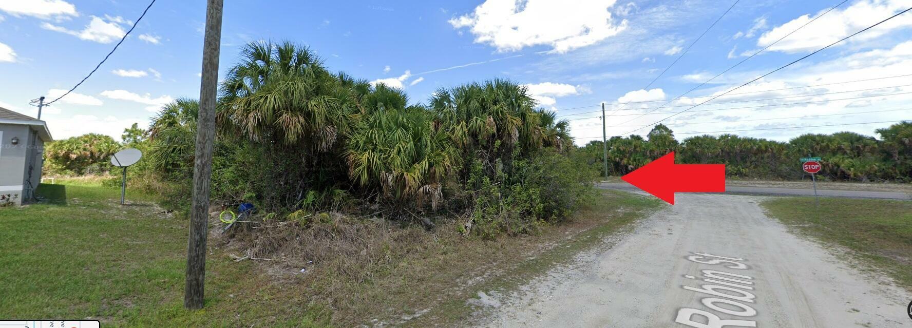 Property Photo:  807 Corner Lot On Robin Street SW  FL 32908 