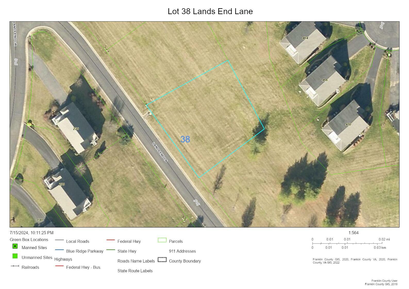 Property Photo:  Lot 38 Lands End Ln  VA 24176 