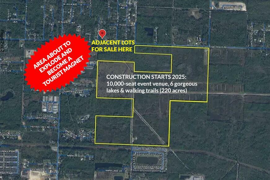 Property Photo:  Lot#13-15 Chat Holly Road  FL 32459 