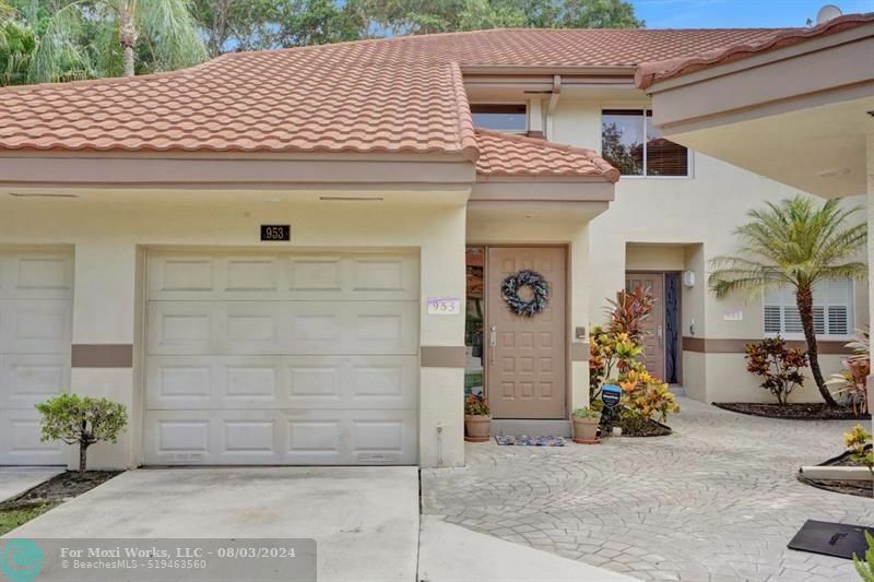 Property Photo:  953 NW 93rd Ave 953  FL 33324 