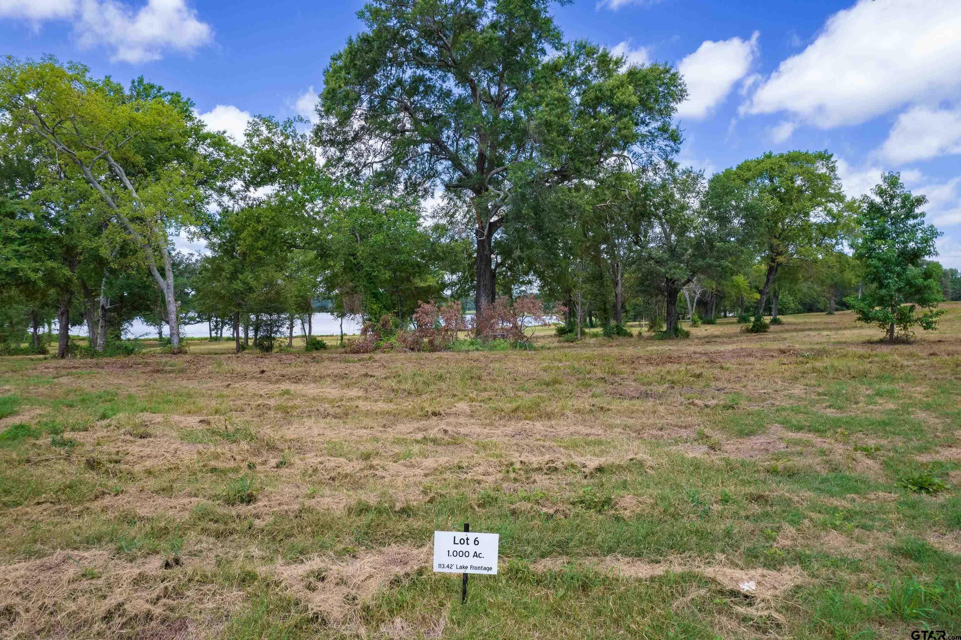 Property Photo:  Tbd Lot 6 Carolina Way  TX 75455 