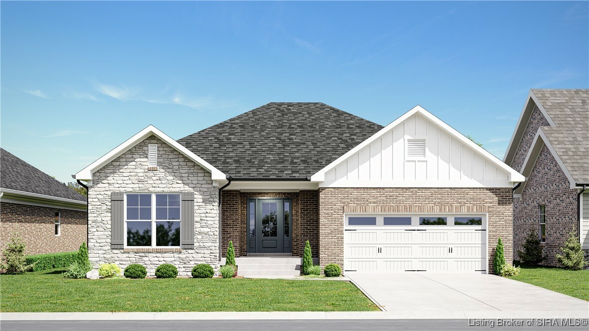 Property Photo:  3076 Bridlewood Lane Lot 230  IN 47150 