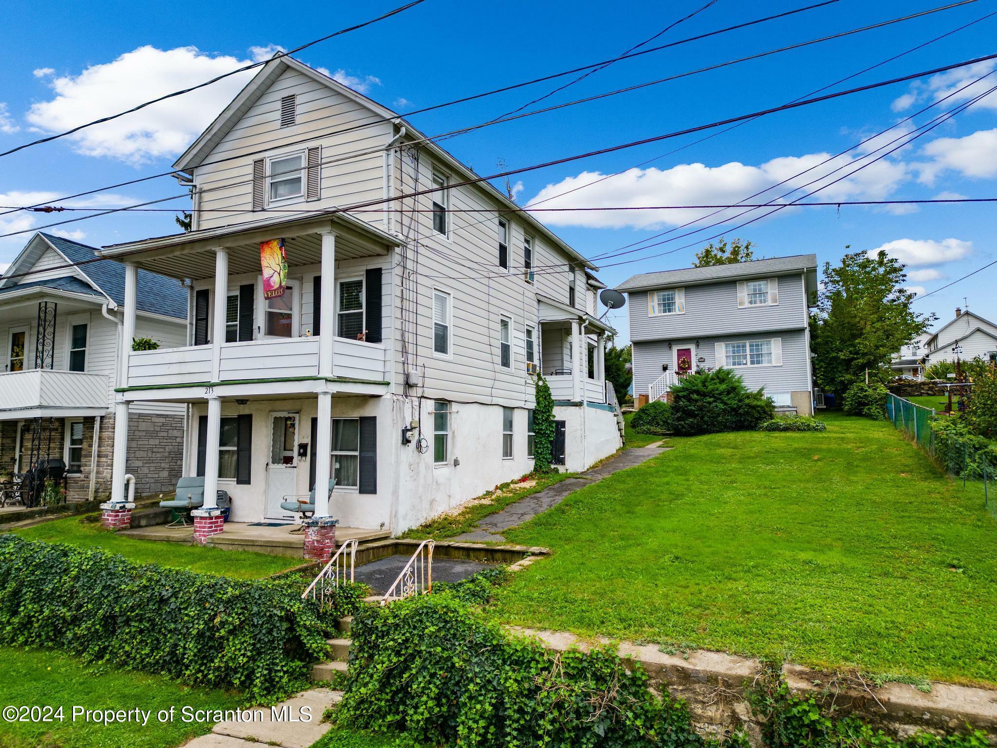 Property Photo:  213 McLean Street  PA 18641 