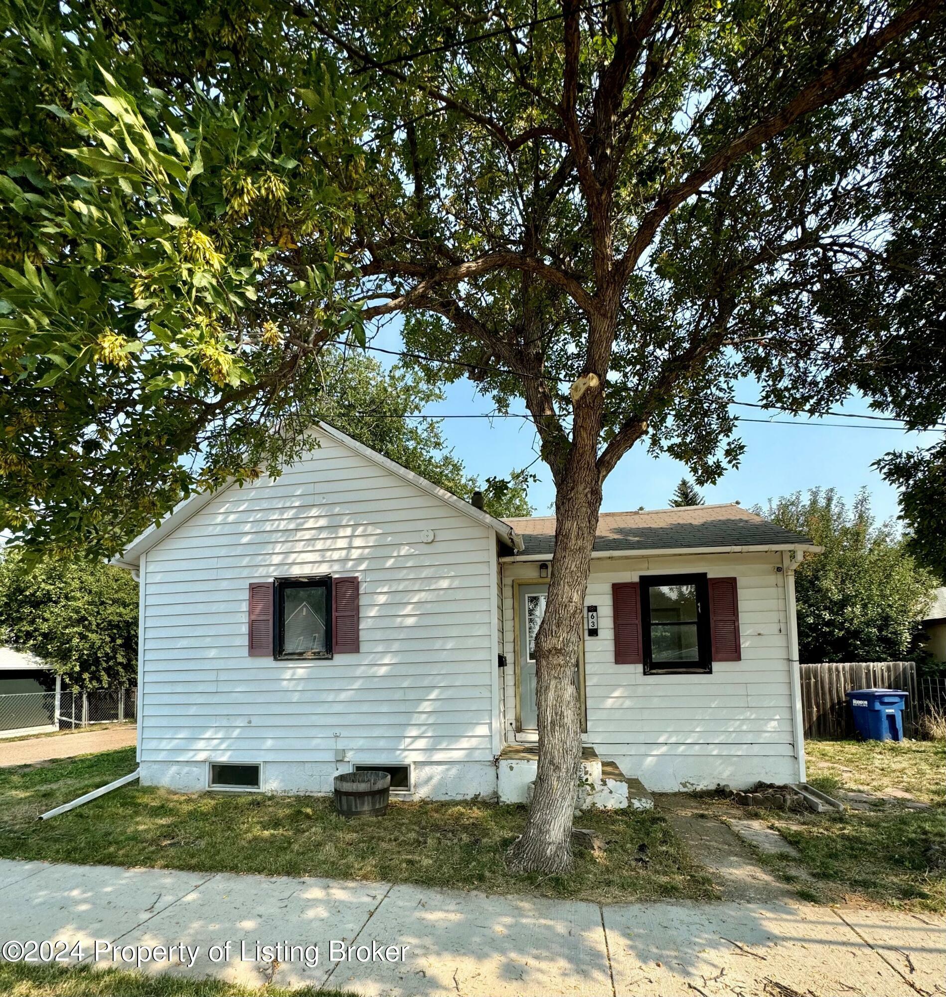 Property Photo:  63 3rd Avenue SW  ND 58601 