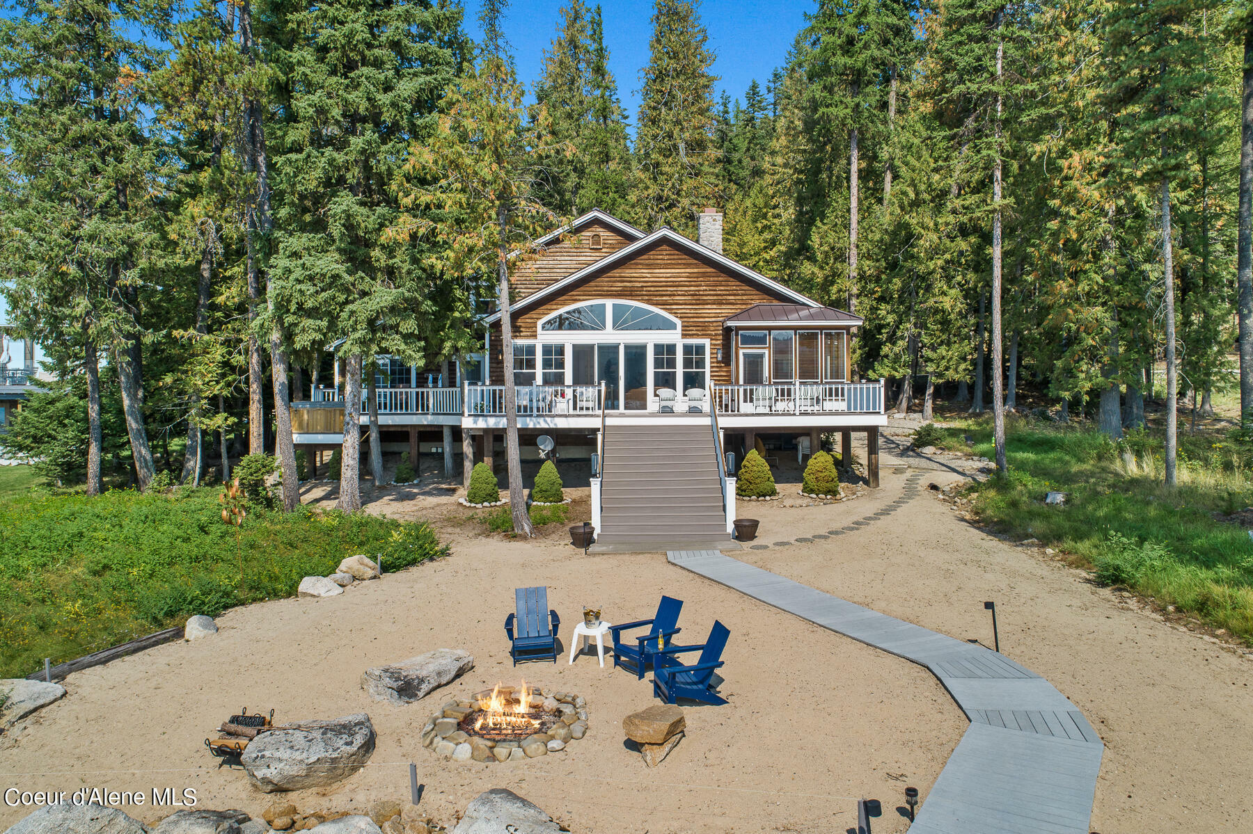 Property Photo:  50 Lower Bear Creek Bay Rd  ID 83821 