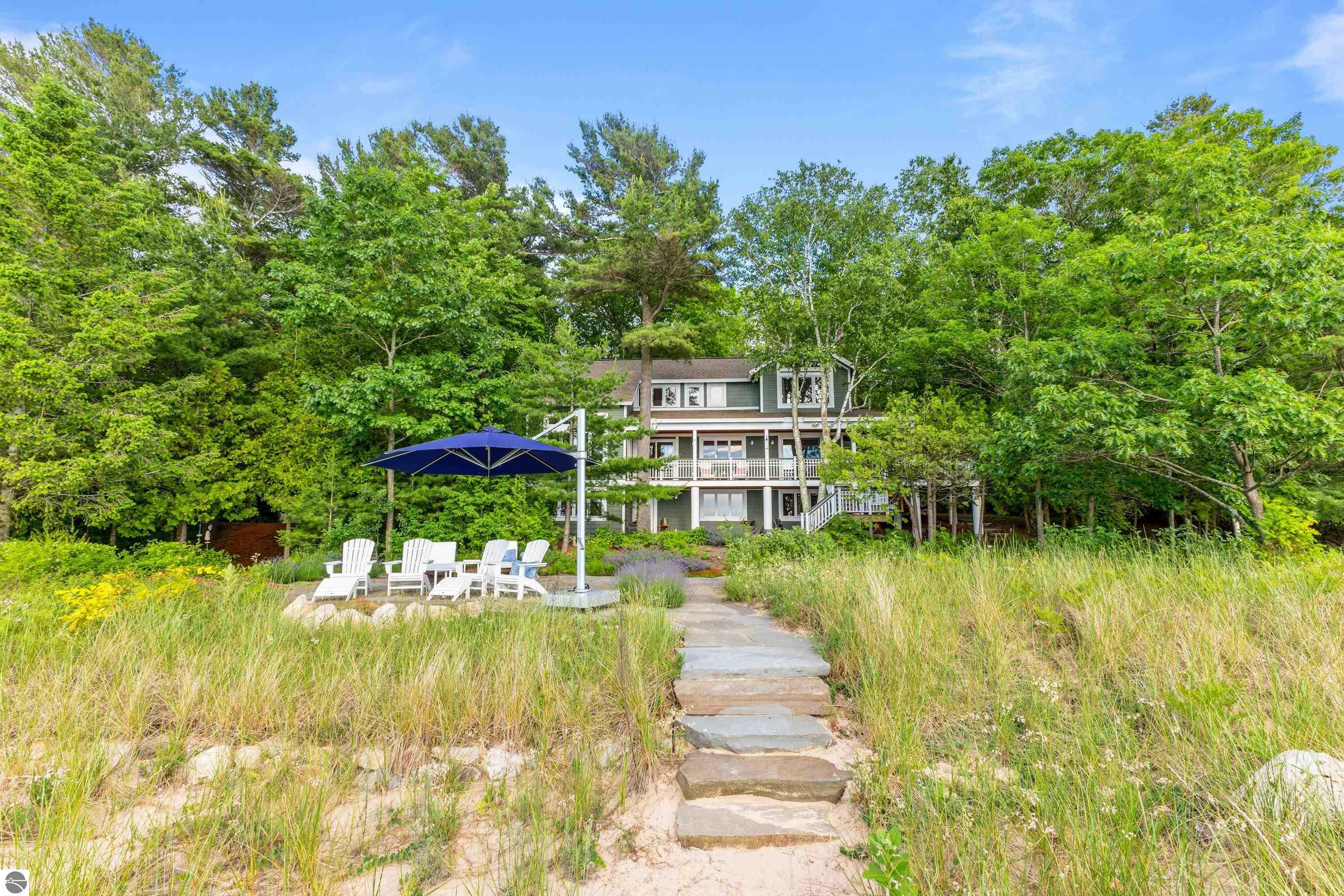 Property Photo:  8417 N Gills Pier Road  MI 49670 