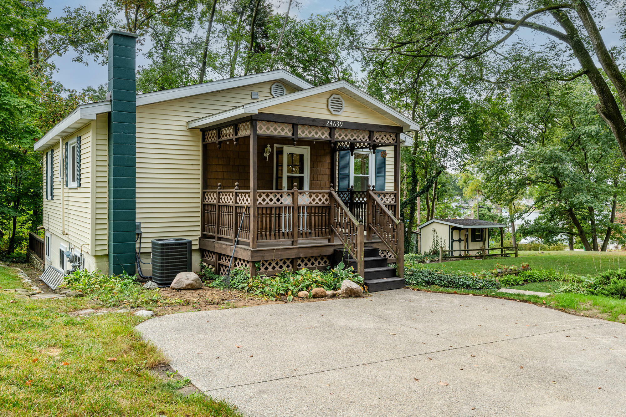 Property Photo:  24639 Walnut Street  MI 49047 