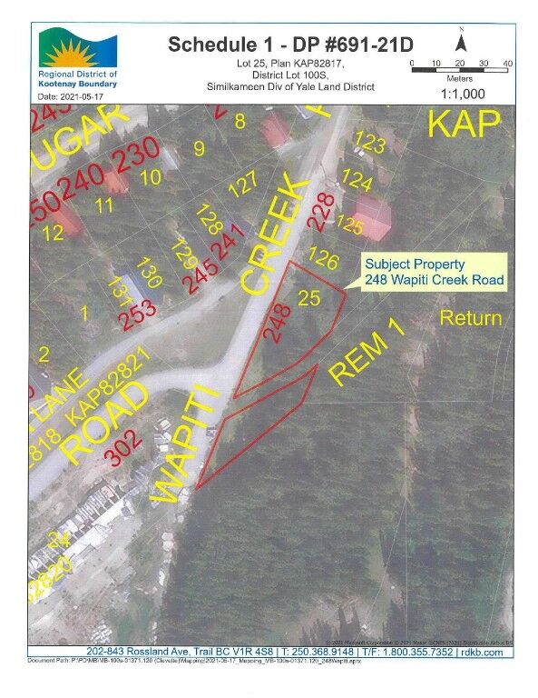 Property Photo: 248 Wapiti Creek Road BC V0H 1T0