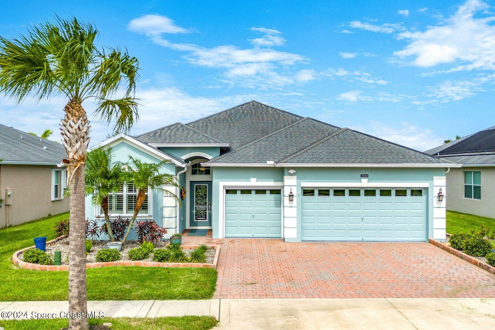 Property Photo: 3418 Ahern Place FL 32940