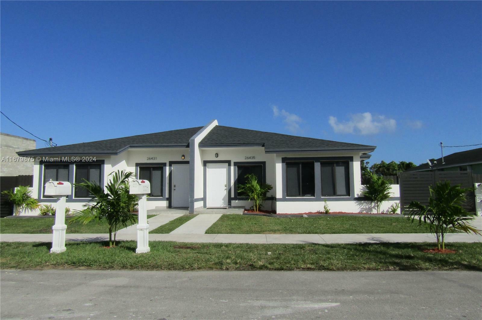 Property Photo:  26431 & 26435 SW 138th Ave  FL 33032 