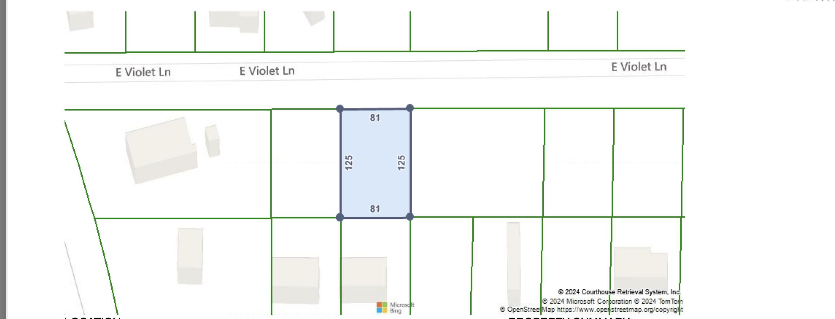 Property Photo:  Lot 5 Blk 6 E. Violet Lane  FL 32433 