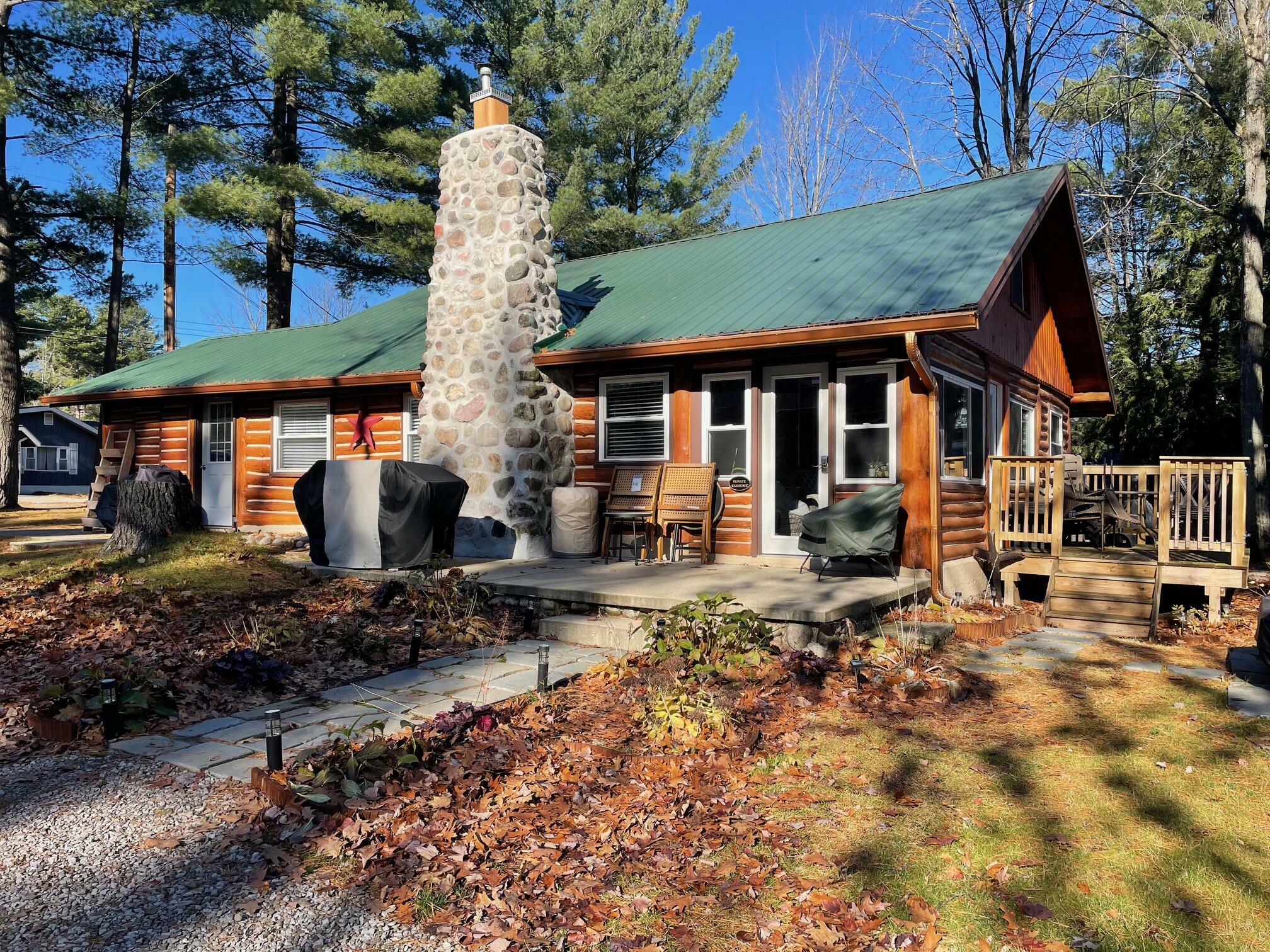 Property Photo:  Cabin 1 5545 Corey Cove  MI 49735 