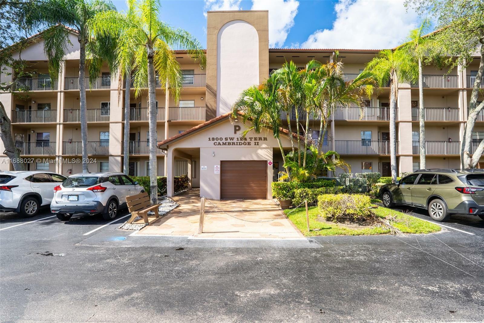 Property Photo:  1300 SW 124th Ter 107P  FL 33027 