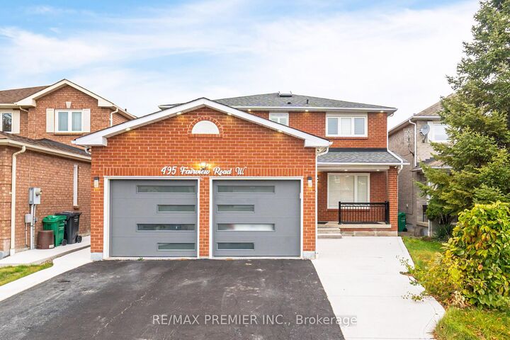 Property Photo: 495 Fairview Road W ON L5B 3W7