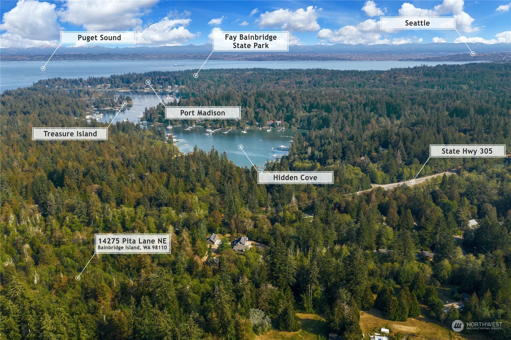 Property Photo:  14215  Pita Lane NE Lot C  WA 98110 