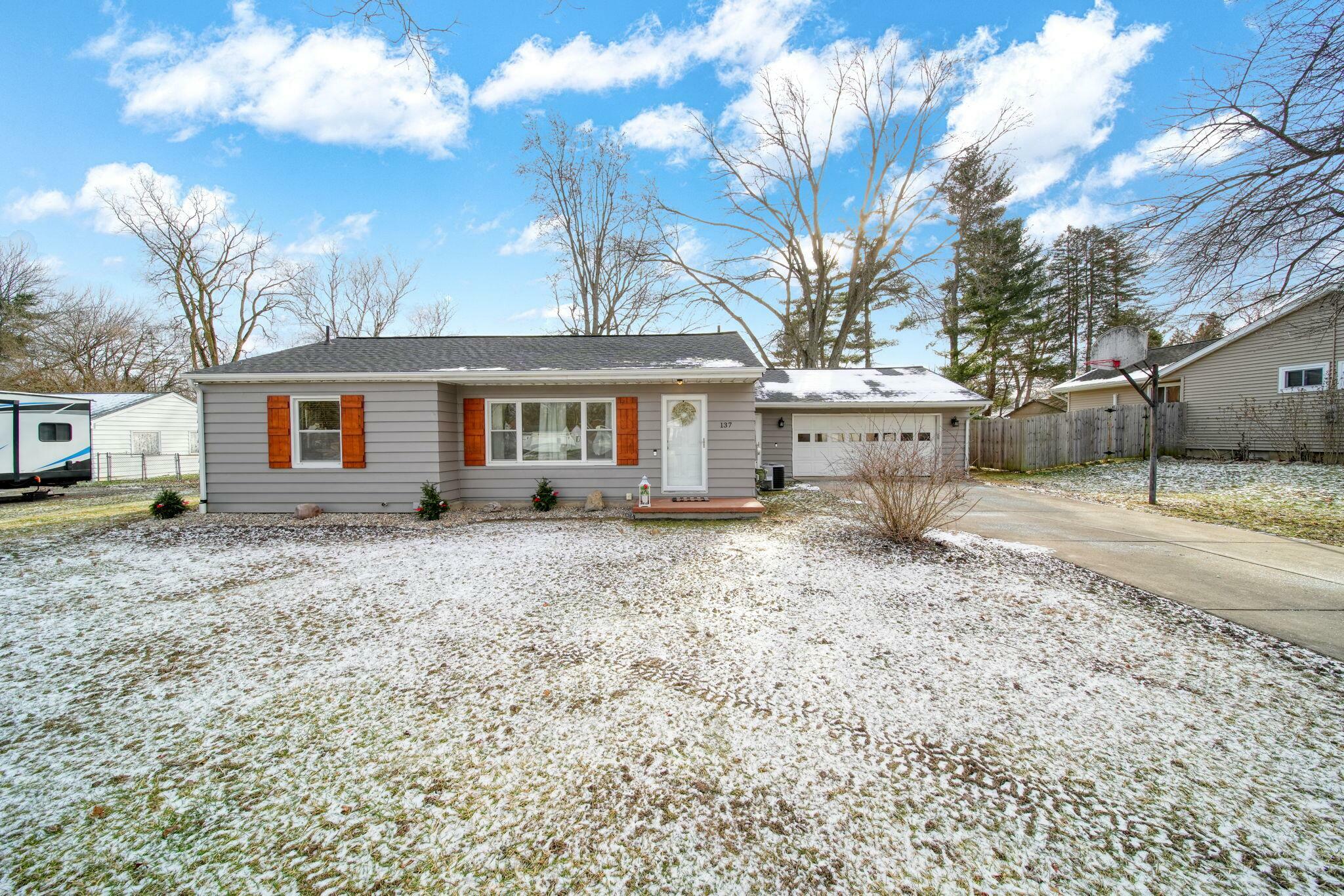 Property Photo:  137 Bradley Drive  MI 49201 