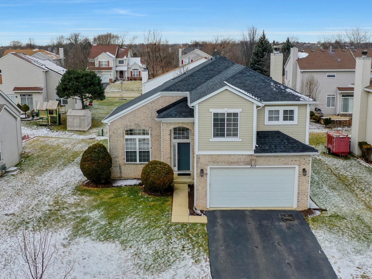 Property Photo: 377 Foxborough Trail IL 60440