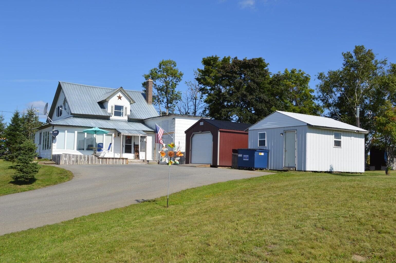 Property Photo:  2620 Caribou Road  ME 04779 