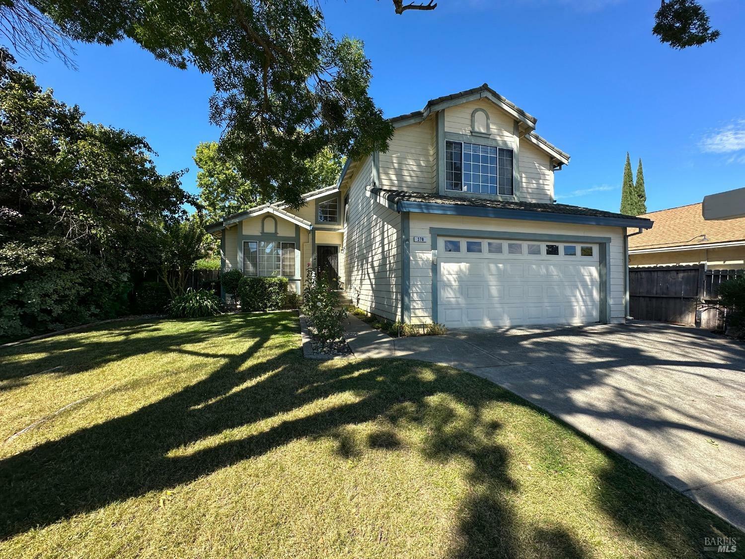 Property Photo:  378 Danbury Circle  CA 95687 