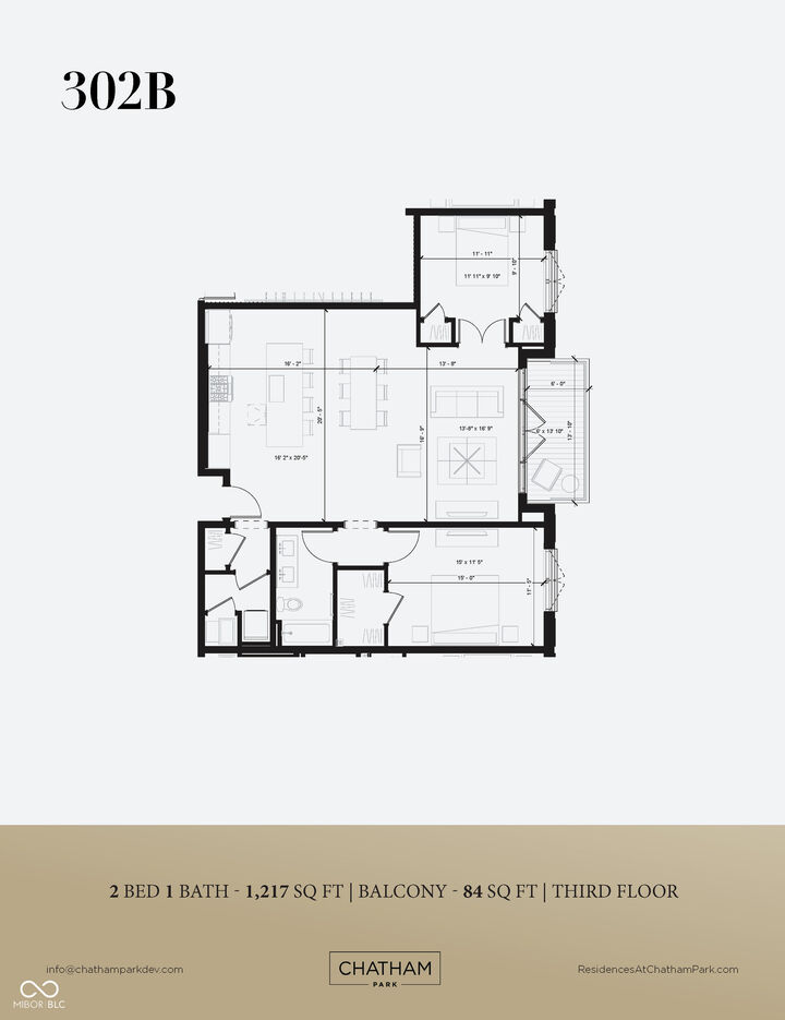 Property Photo: 855 N East Street 302 IN 46202