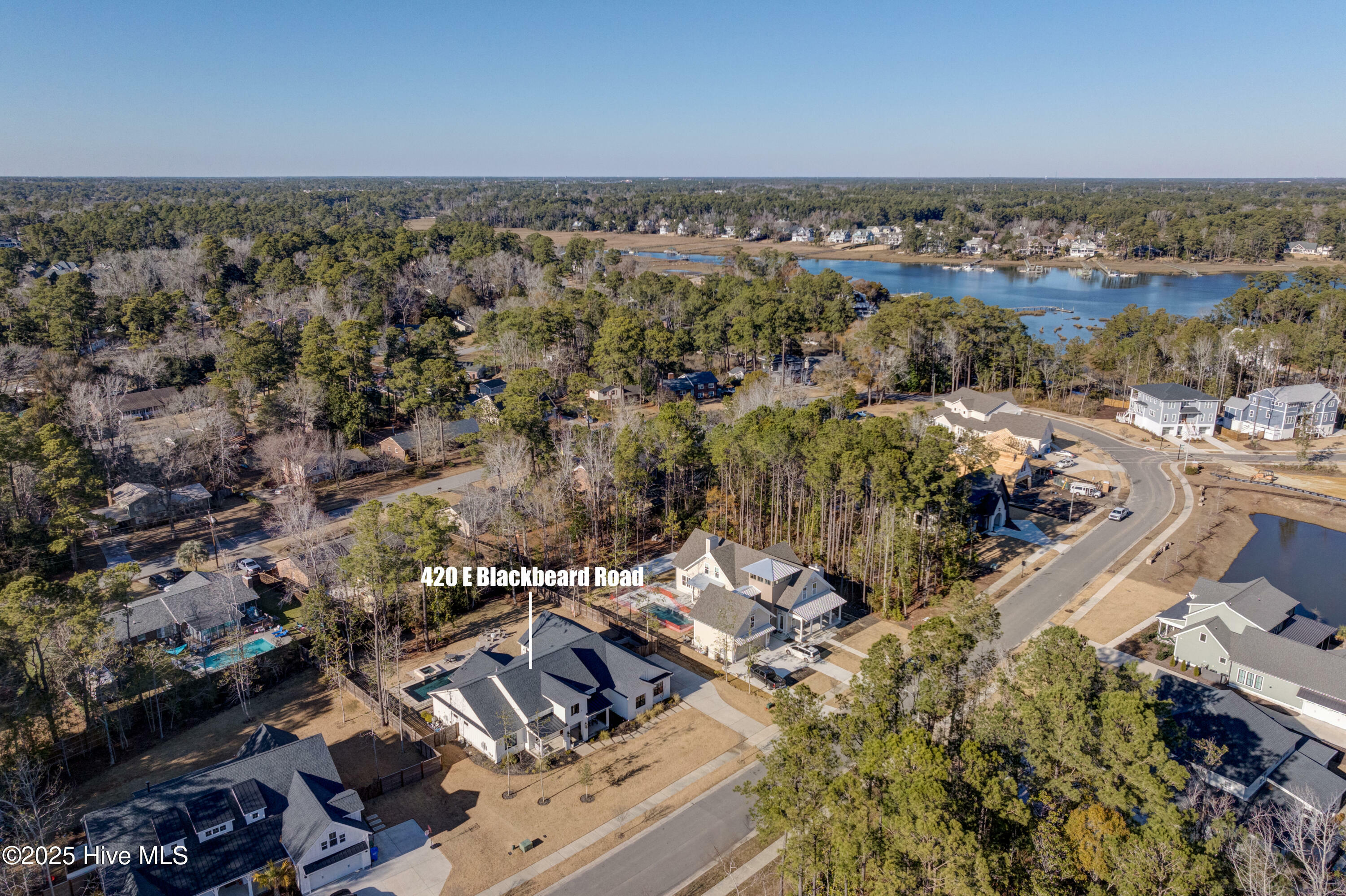 Property Photo:  420 E Blackbeard Road  NC 28409 