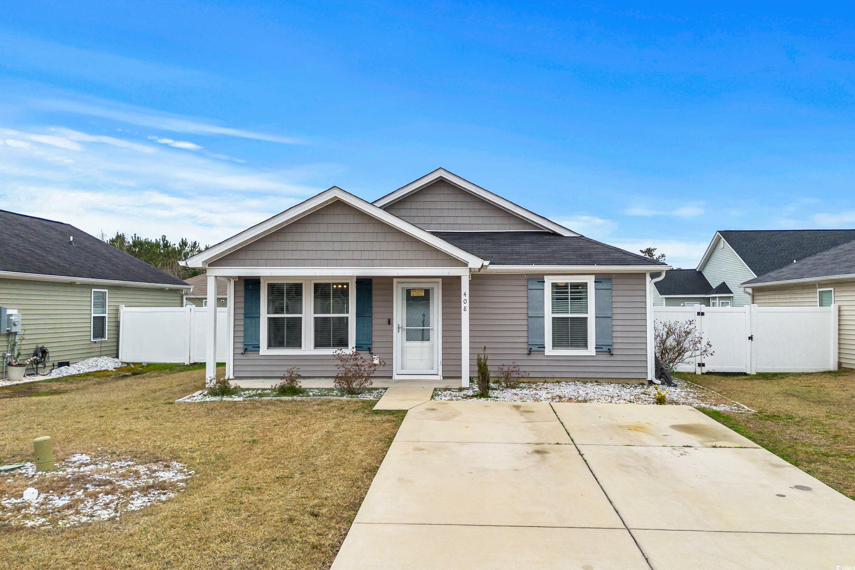 Property Photo:  408 Pigeon Bay St.  SC 29568 