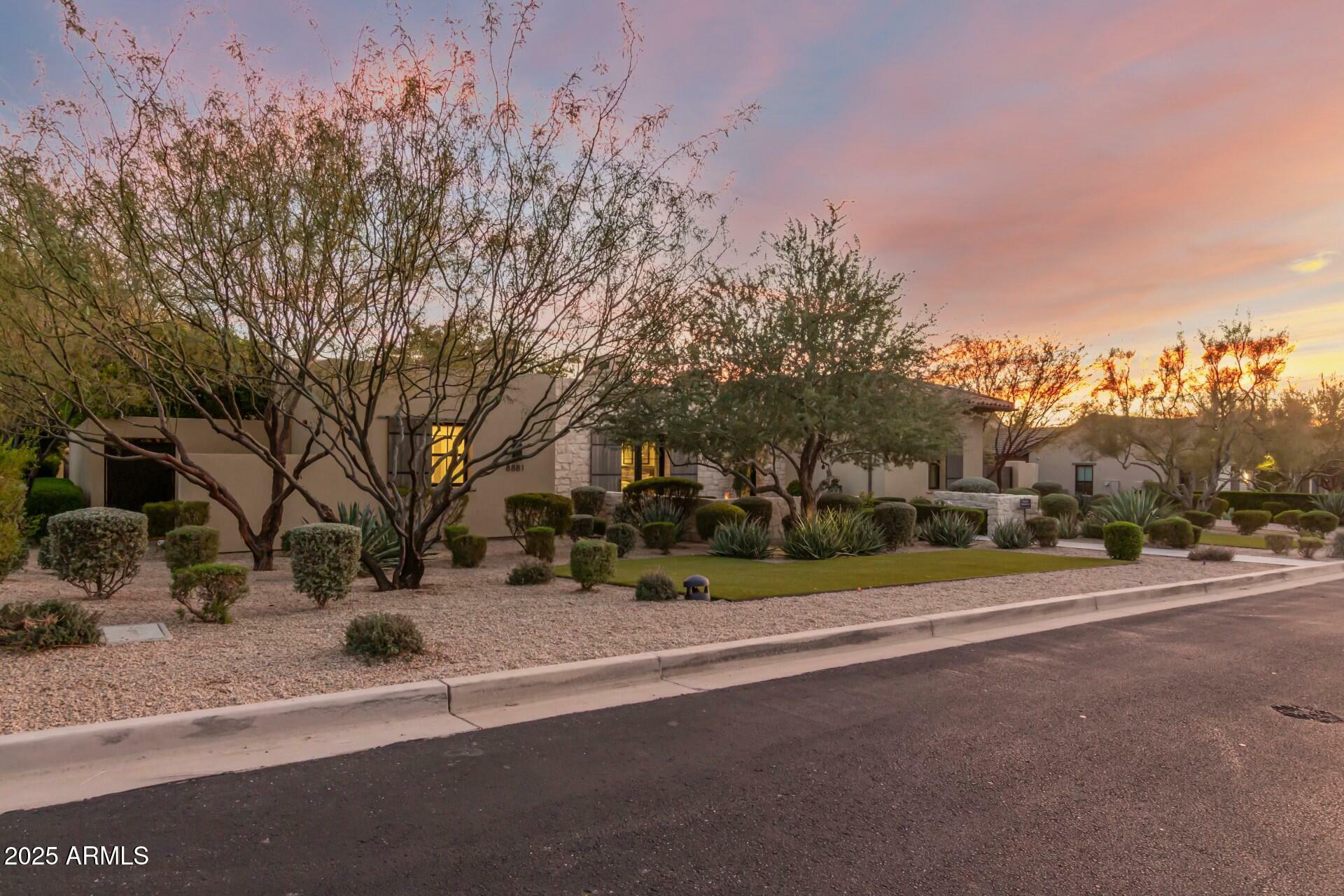 Property Photo: 8881 E Via Del Sol Drive AZ 85255