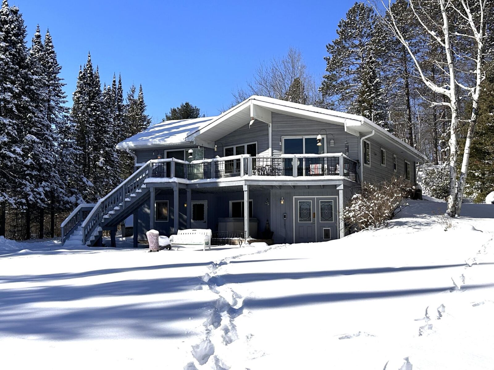 Property Photo:  N5210 Resort Ln E  WI 54442 