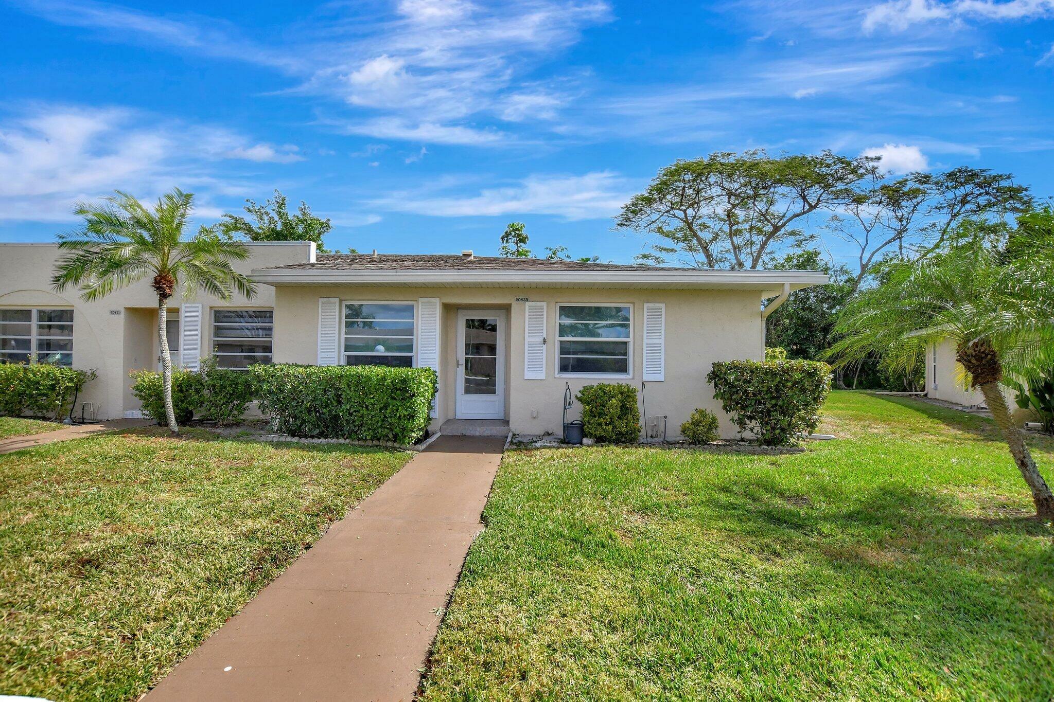 Property Photo: 20835 Wendall Terrace 68 FL 33433