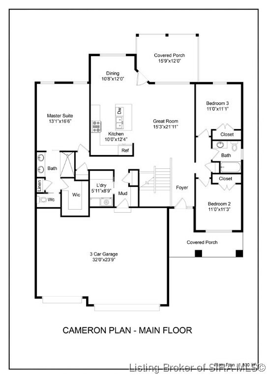 Property Photo: 3053 Bridlewood Lane Lot #213 IN 47150