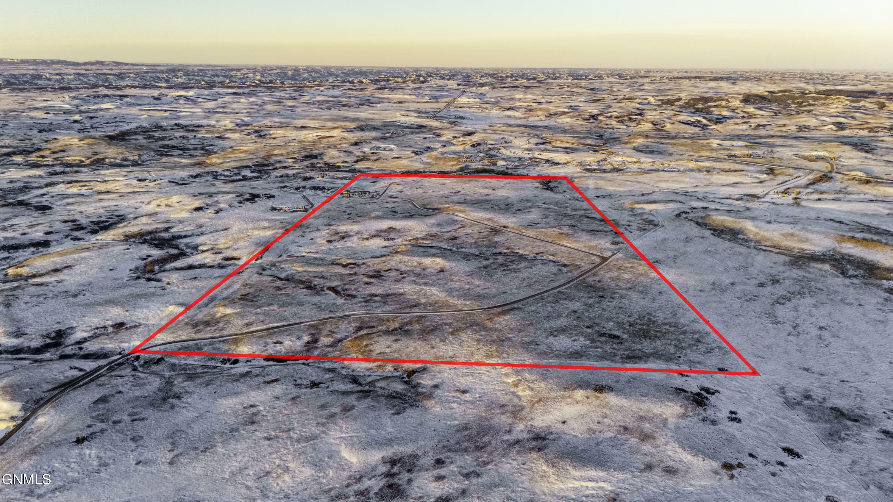 Property Photo: Tbd Bia Rd 17 Parcel 2 (Se1/4) Road ND 58757