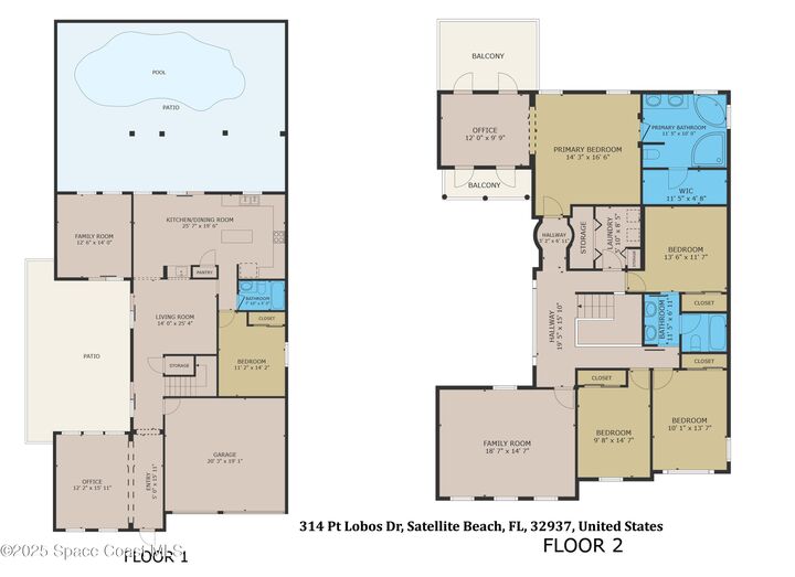 Property Photo:  314 Point Lobos Drive  FL 32937 
