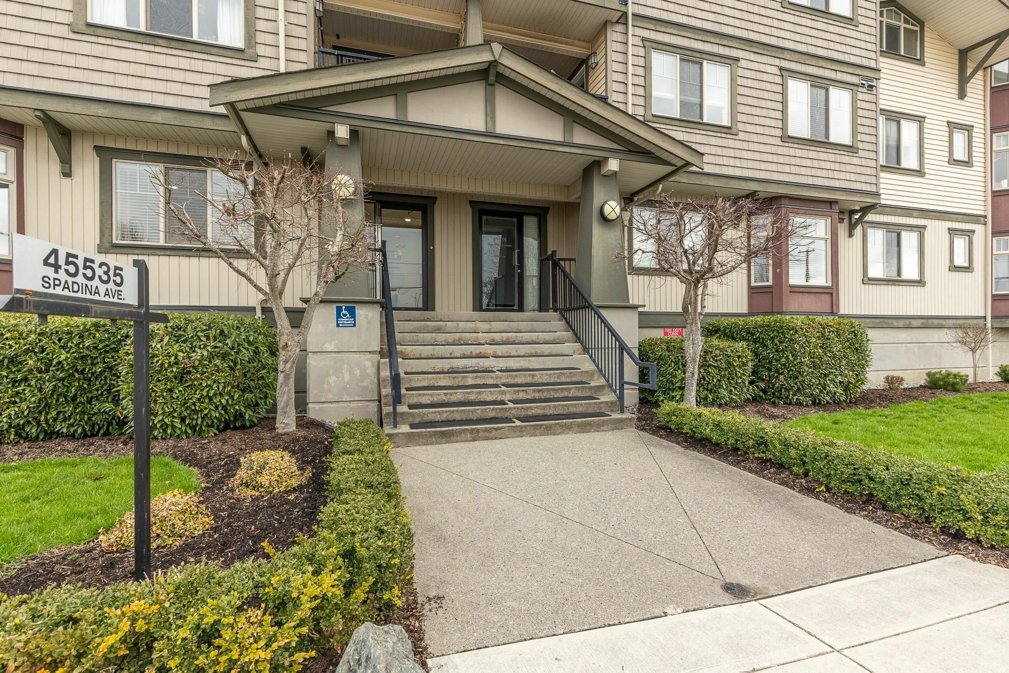 Property Photo: 45535 Spadina Avenue 305 BC V2P 1V2
