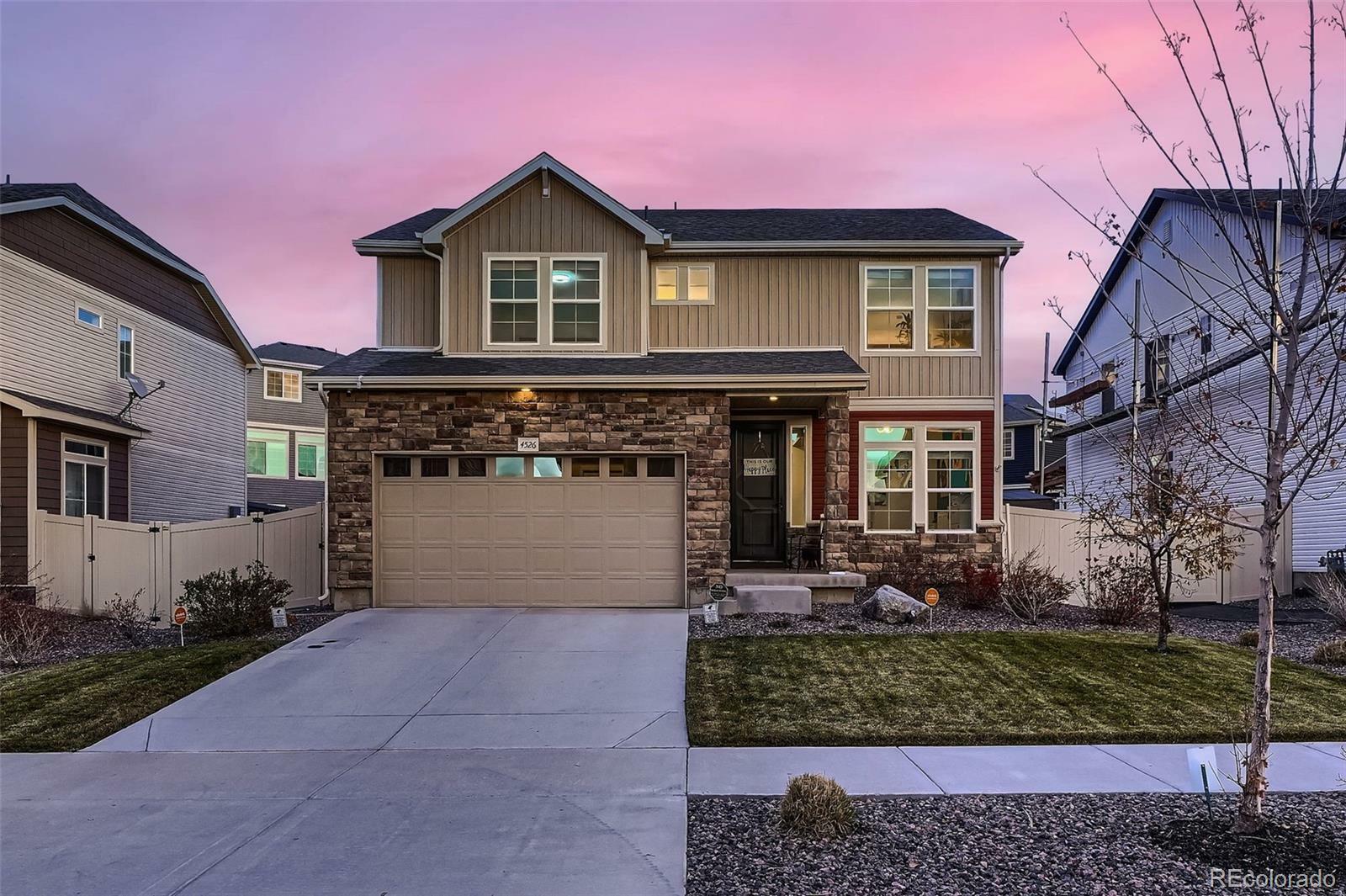 Property Photo: 4526 N Quatar Court CO 80019