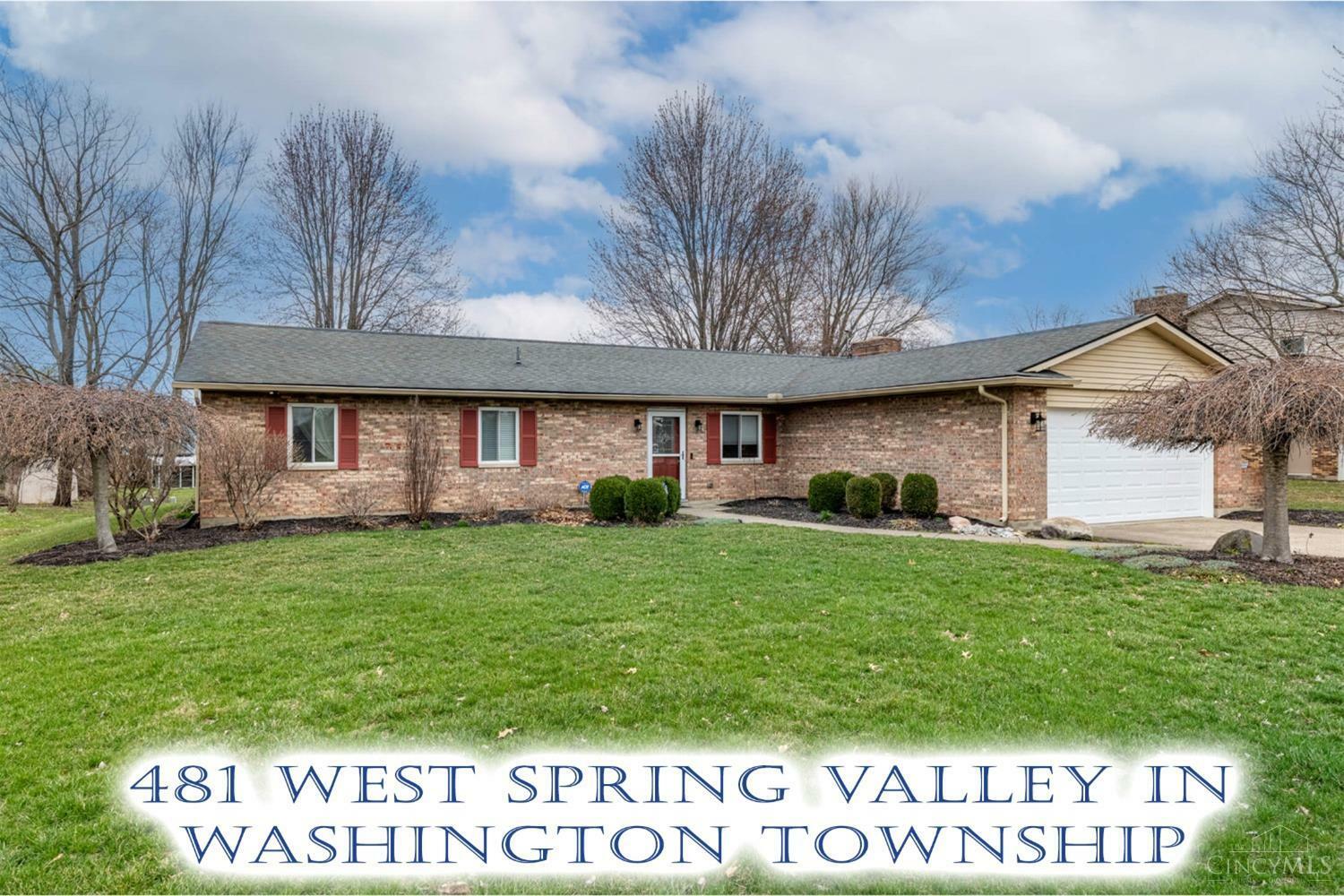 Property Photo: 481 W Spring Valley Pike OH 45458