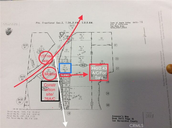 Property Photo:  0 Stoddard Wells Rd  CA 92307 