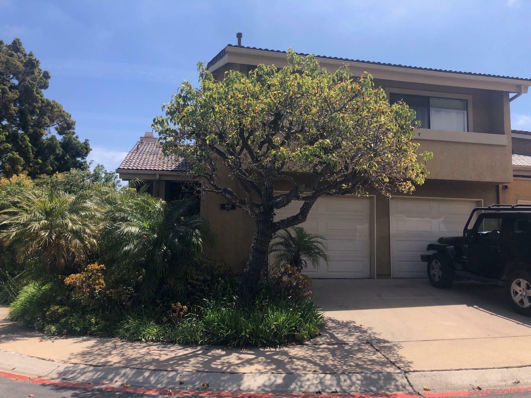 Property Photo: 6645 Caminito Scioto CA 92037