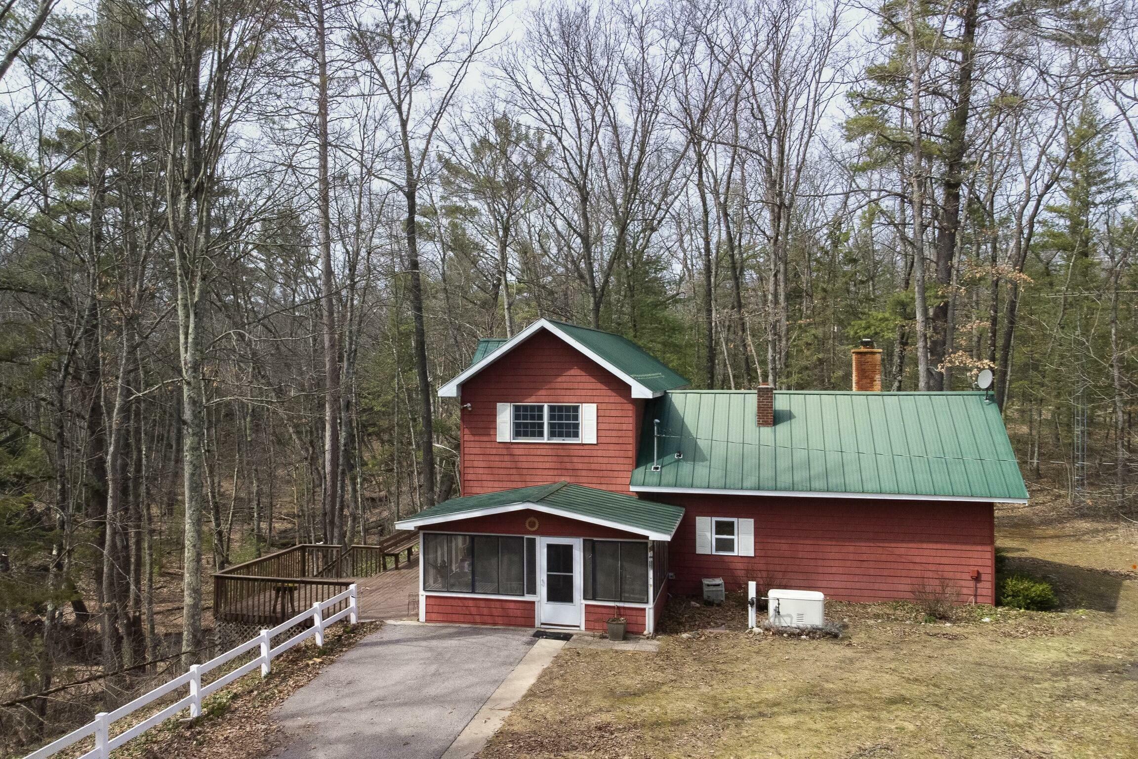 Property Photo:  7371 Pine Creek Road  MI 49660 