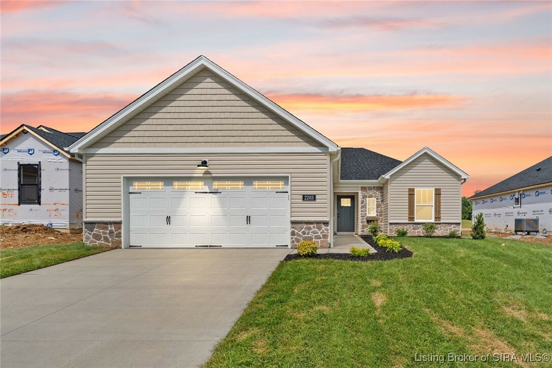 Property Photo: 2203 Pine Tree Lane Lot 136 IN 47143