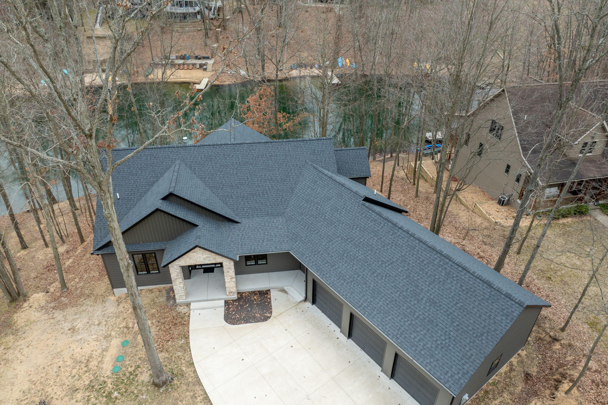 Property Photo: 8670 N Island Drive MI 49346