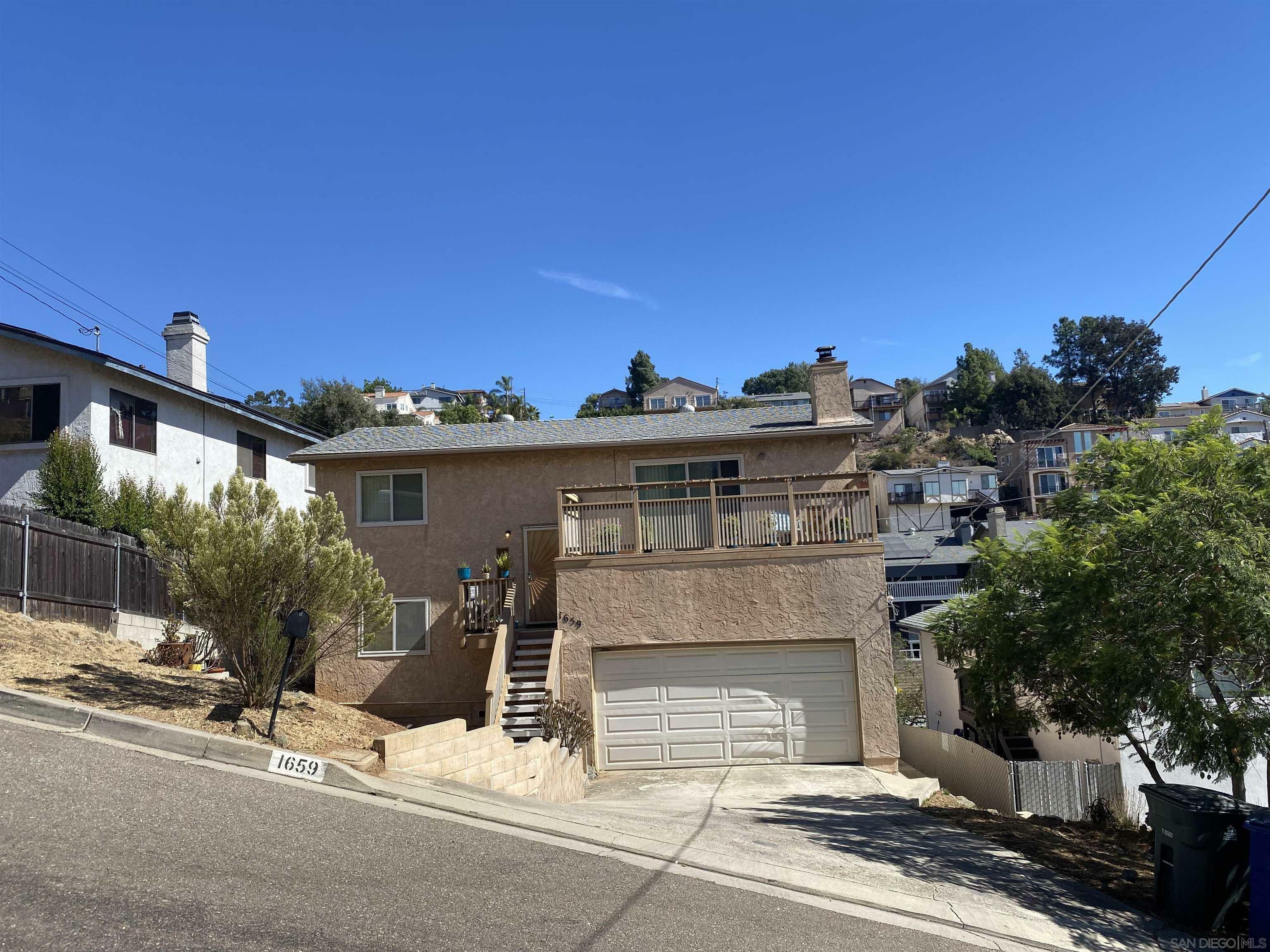 Property Photo: 1659 Portola Ave CA 91977