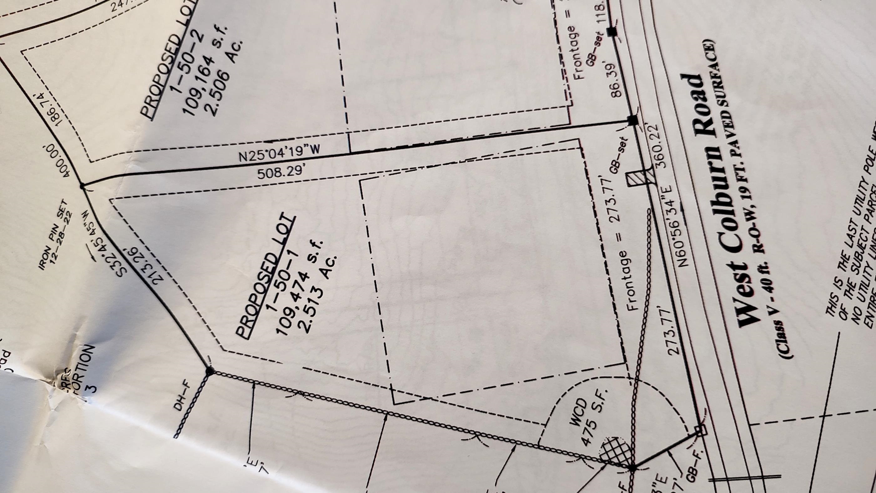 Property Photo: Lot 1-50-1 Colburn Road NH 03070