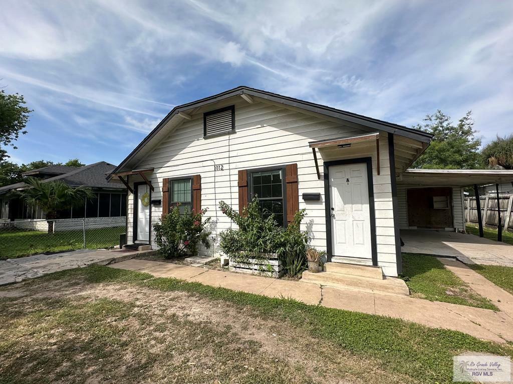 Property Photo: 1112 W Elizabeth St. TX 78520
